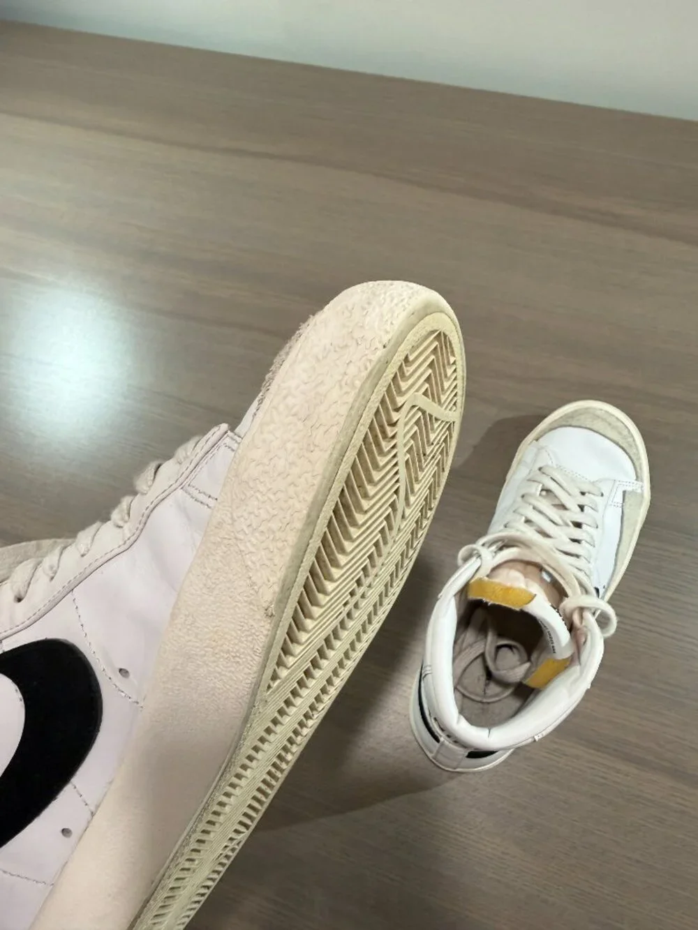 Nike white blazer